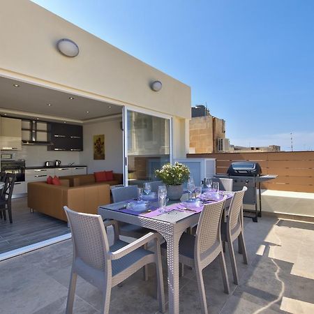 Valletta Luxe 3-Bedroom Duplex Penthouse With Sea View Terrace And Jacuzzi Ngoại thất bức ảnh