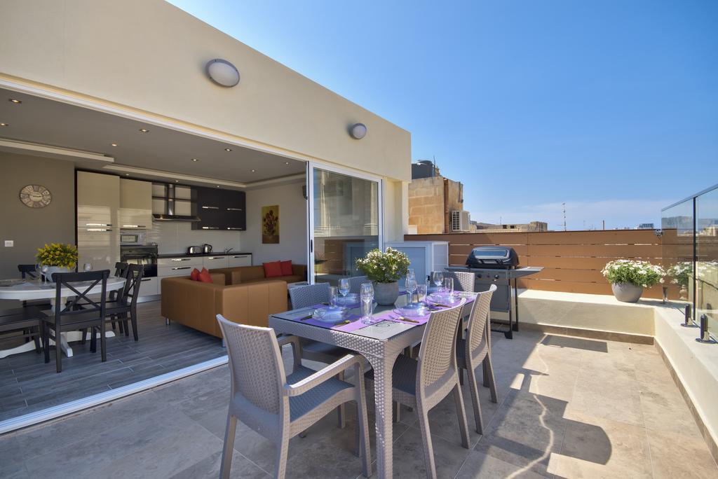 Valletta Luxe 3-Bedroom Duplex Penthouse With Sea View Terrace And Jacuzzi Ngoại thất bức ảnh