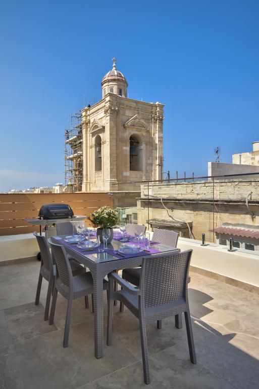Valletta Luxe 3-Bedroom Duplex Penthouse With Sea View Terrace And Jacuzzi Ngoại thất bức ảnh